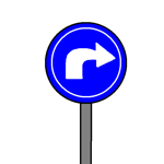 turn right